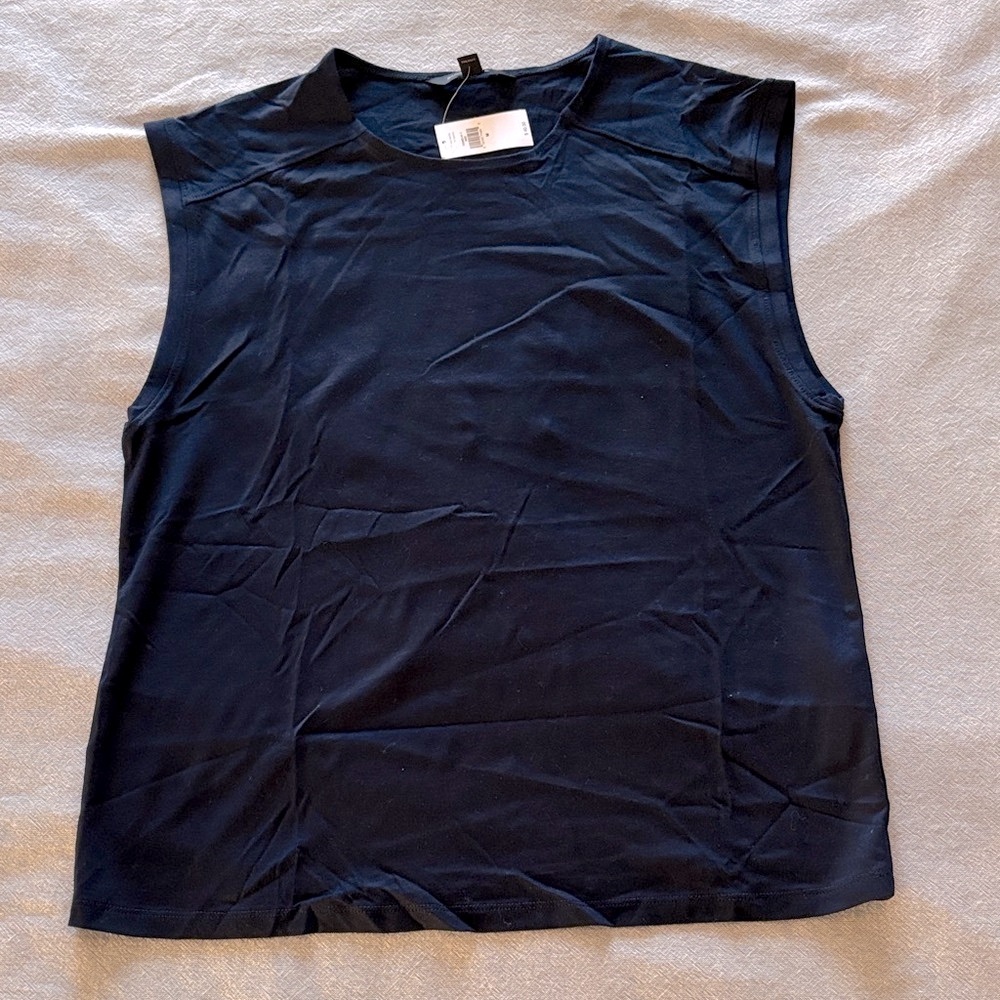 NEW Banana Republic Sleeveless Navy Top